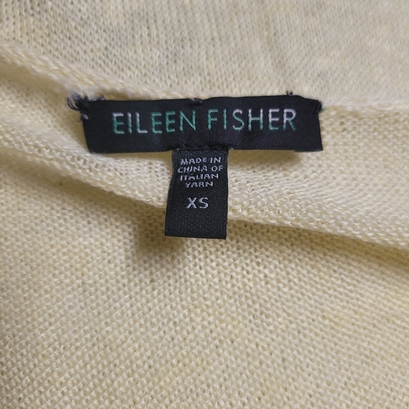 Eileen Fisher Yellow Sweater - Picture 2 of 4